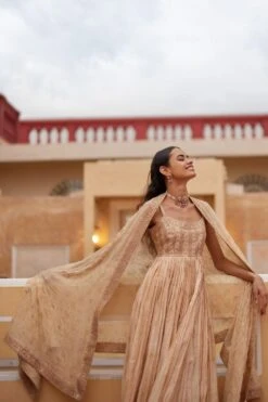 Punit Balana Buttercup Marodi Work Anarkali Set -Inca Sales Store 19723pb23 3