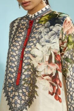 Rajdeep Ranawat Beige Tunic With An Asymmetric Hem -Inca Sales Store 197rr35 3