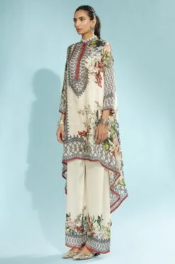 Rajdeep Ranawat Beige Tunic With An Asymmetric Hem -Inca Sales Store 197rr35 4