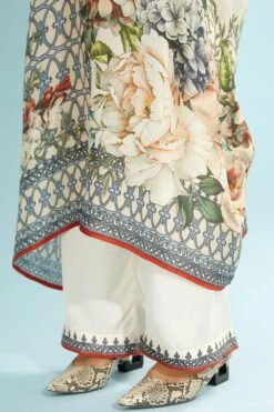 Rajdeep Ranawat Beige Floral Printed Kaftan -Inca Sales Store 197rr38 4