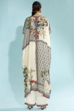 Rajdeep Ranawat Beige Floral Printed Kaftan -Inca Sales Store 197rr38 6