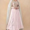 Anamika Khanna Pink Embellished Anarkali Set -Inca Sales Store 19923ak6 1