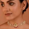 Maisara Multi Gold Finish Jadau Choker -Inca Sales Store 19923mai5 1