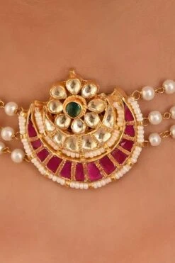 Maisara Multi Gold Finish Jadau Choker -Inca Sales Store 19923mai5 3