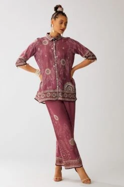 Rajdeep Ranawat Vintage Rose Permaz Floral Pants -Inca Sales Store 2006rrz26 2