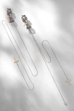 Outhouse Mirel Silver Stud Earrings -Inca Sales Store 2007ot26 6