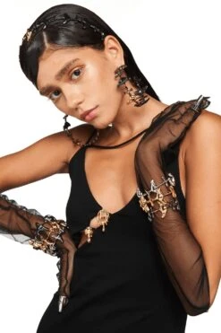 Outhouse Silver Shroomhead Bangle -Inca Sales Store 2007ot35 3