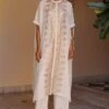 Avacara White Hand Embellished Kaftan Set -Inca Sales Store 201023ap9 1