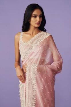 Anushree Reddy Pink Saahira Sari Set -Inca Sales Store 201023ar3 2