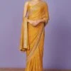Anushree Reddy Yellow Sequin Embellished Sari Set -Inca Sales Store 201023ar72 1