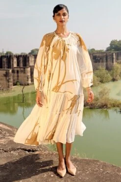 Khara Kapas Canary Dress