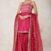 Gopi Vaid Red Embellished Sharara Set -Inca Sales Store 2011gov32 1