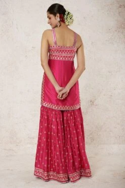 Gopi Vaid Red Embellished Sharara Set -Inca Sales Store 2011gov32 4