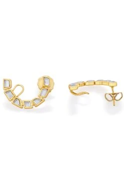 Isharya Crescent Mirror Nuit Cuff Radiant Earrings -Inca Sales Store 201223ia16 3
