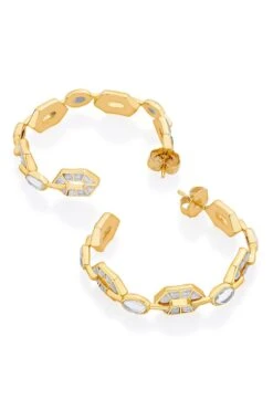 Isharya Elegant Mirror Magic Hoop Earrings -Inca Sales Store 201223ia22 3