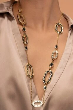 Isharya Lustrous Unique Cascading Necklace