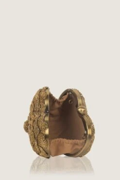 Doux Amour Isa Beaded Golden Heart Clutch -Inca Sales Store 2012dou2 3