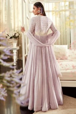 Ridhi Mehra Lilac Embroidered Anarkali Set 7 Ridhi Mehra Lilac Embroidered Anarkali Set -Inca Sales Store 204rm11 3 1