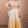 Tarun Tahiliani Sunset Handpainted Anarkali Set