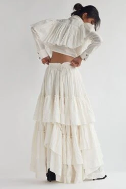 Chola Double Layered Crop Shirt -Inca Sales Store 206cho4 4