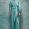 Sakshi Khetterpal Aqua Ice V-neck Jumpsuit -Inca Sales Store 20723sk23 1
