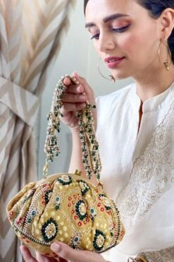 Lovetobag Champagne Beige Clutch