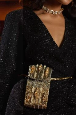 Lovetobag Nora Antique Gold Mobile Pouch