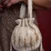 Lovetobag Nora Ivory Potli Bag -Inca Sales Store 209lb110 1