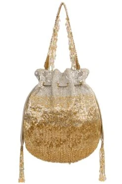 Lovetobag Gold Nora Potli Bag -Inca Sales Store 209lb114 5
