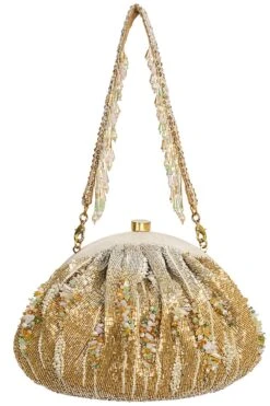 Lovetobag Gold Nora Clutch 8 Lovetobag Gold Nora Clutch -Inca Sales Store 209lb122 2