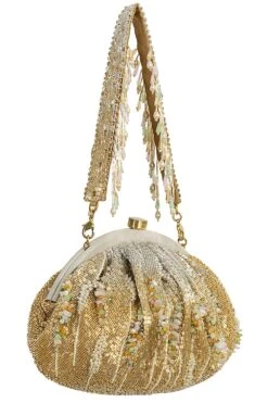 Lovetobag Gold Nora Clutch 9 Lovetobag Gold Nora Clutch -Inca Sales Store 209lb122 3
