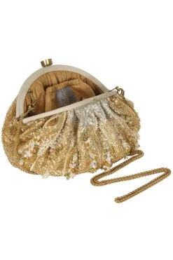 Lovetobag Gold Nora Clutch 10 Lovetobag Gold Nora Clutch -Inca Sales Store 209lb122 4