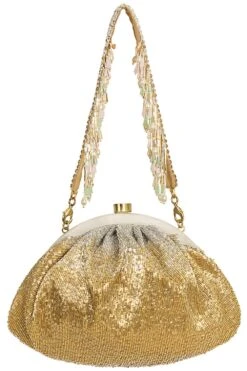 Lovetobag Gold Nora Clutch 11 Lovetobag Gold Nora Clutch -Inca Sales Store 209lb122 5