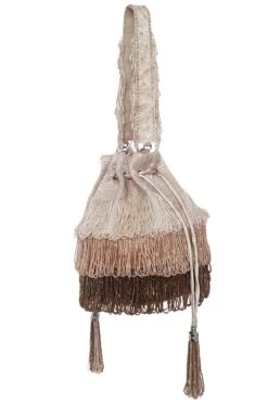 Lovetobag Athena Taupe Potli Bag -Inca Sales Store 209lb27 2