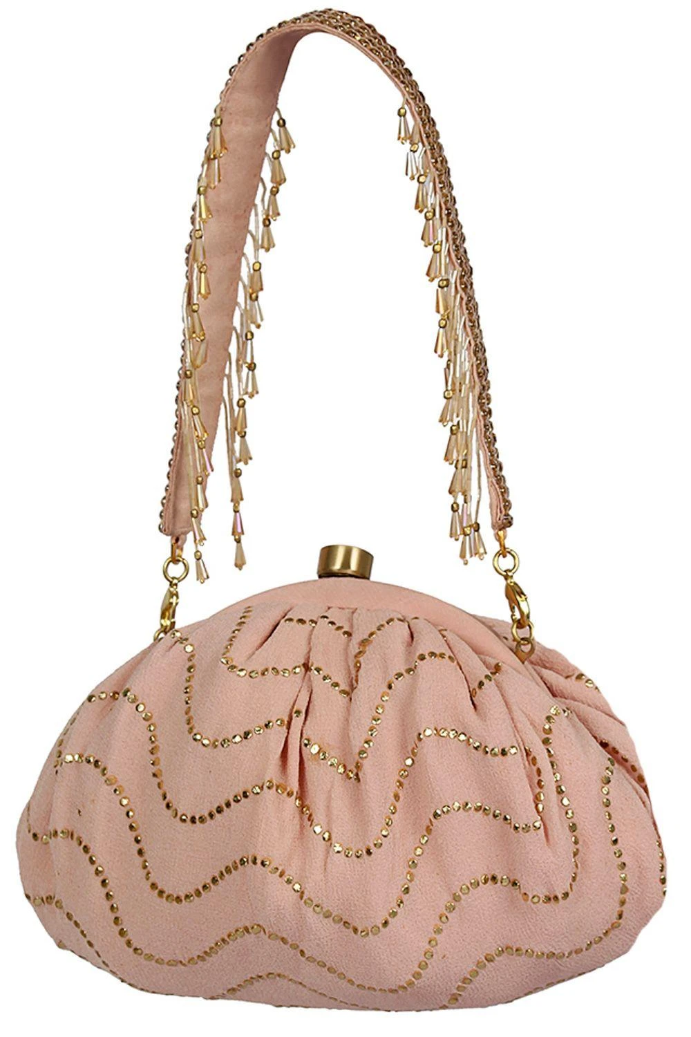 Lovetobag Ella Rose Quartz Clutch 4 Lovetobag Ella Rose Quartz Clutch - Image 2