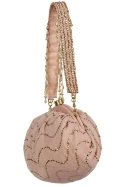 Lovetobag Ella Rose Quartz Clutch 8 Lovetobag Ella Rose Quartz Clutch -Inca Sales Store 209lb55 3