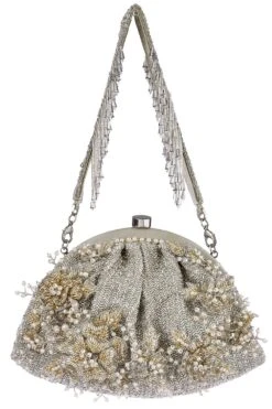 Lovetobag Silver Esme Clutch -Inca Sales Store 209lb65 2