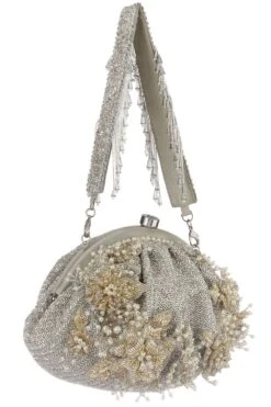 Lovetobag Silver Esme Clutch -Inca Sales Store 209lb65 3