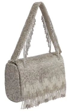 Lovetobag Silver Firante Flapover Clutch -Inca Sales Store 209lb75 3