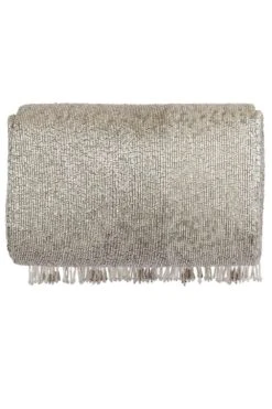 Lovetobag Silver Firante Flapover Clutch -Inca Sales Store 209lb75 4