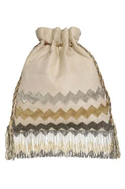 Lovetobag Kaleen Hand Embroidered Gold Potli -Inca Sales Store 209lb83 3