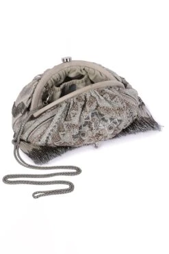 Lovetobag Kaleen Silver Hand Embroidered Potli -Inca Sales Store 209lb87 5