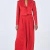Little Things Red Cropped Jacket Set -Inca Sales Store 209lt27 1