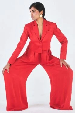 Little Things Red Cropped Jacket Set 10 Little Things Red Cropped Jacket Set -Inca Sales Store 209lt27 4