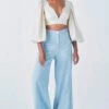 Little Things Off White Kumudini Crop Top -Inca Sales Store 209lt30 1