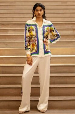 AK-OK By Anamika Khanna Graphic Print Co-ord Set