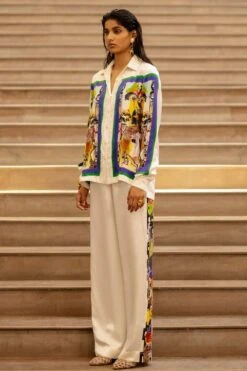 AK-OK By Anamika Khanna Graphic Print Co-ord Set -Inca Sales Store 2108akok129 3