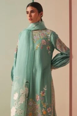 Chandrima Aqua Cutwork And Applique Dupatta 10 Chandrima Aqua Cutwork And Applique Dupatta -Inca Sales Store 21092023ca02 1