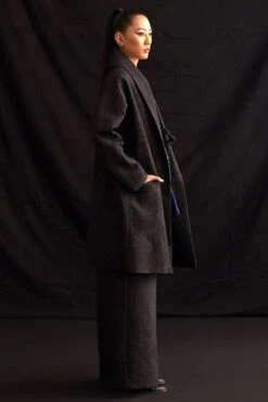 Amrich Keiko Woven Silk Quilted Oversized Coat -Inca Sales Store 211123ach15 3