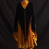 Amrich Iman Hand Embroidered Shibori Poncho